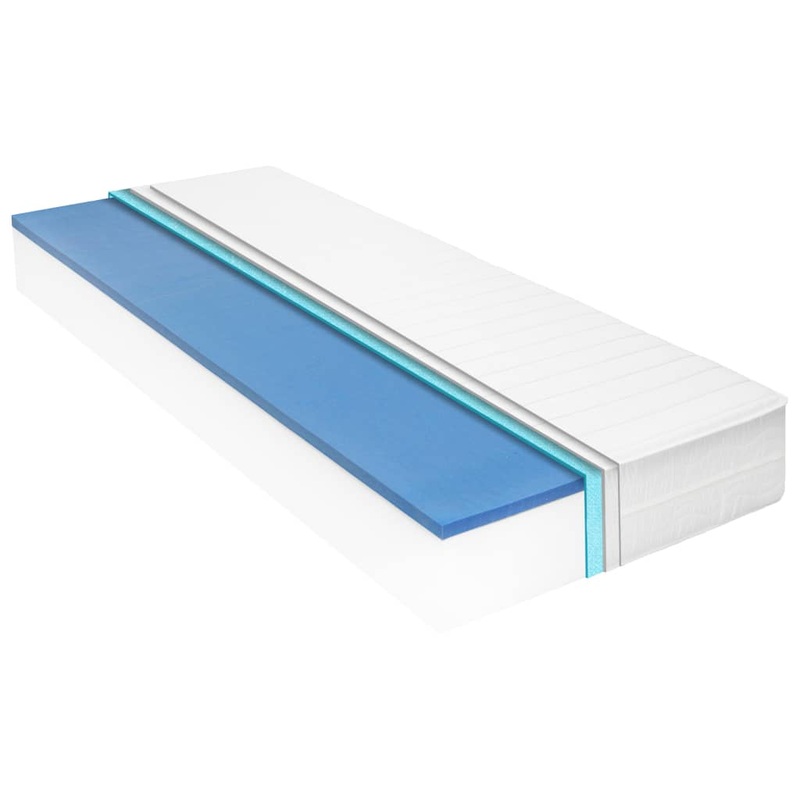 Matelas 180x200 cm Mousse  mmoire de forme Visco 18 cm