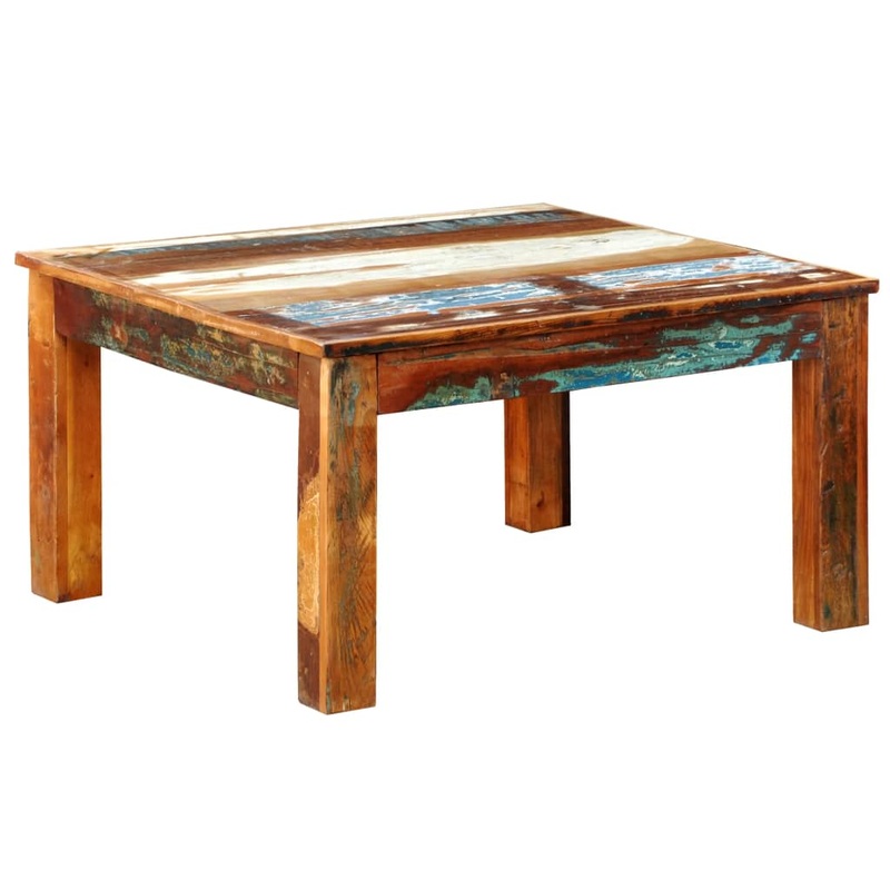 Table basse carre Bois de rcupration