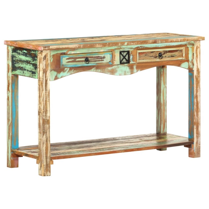 Table console 120x40x75 cm Bois solide de rcupration