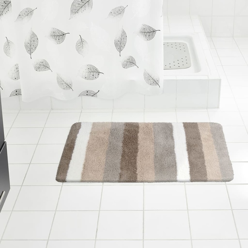 Tapis de salle de bains Carl 60 x 90 cm Beige 7102309