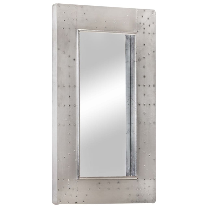 Miroir de style aviation 80x50 cm Mtal