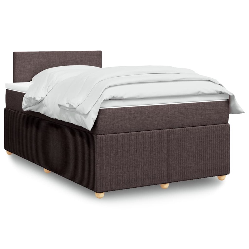 Sommier  lattes de lit avec matelas Marron fonc 120x200 cm