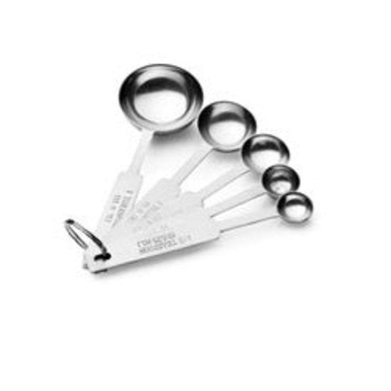 5 PCS MEASURING SET S/S 18/10