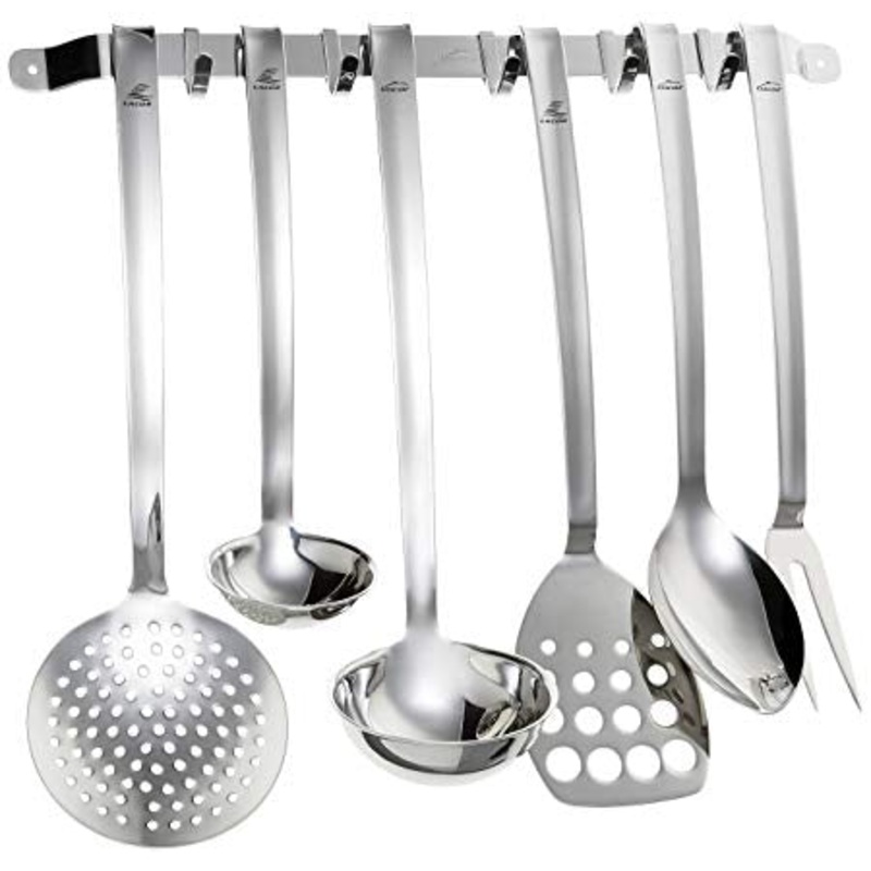 6 KITCHEN TOOL SET HANGING RACK - PROF.