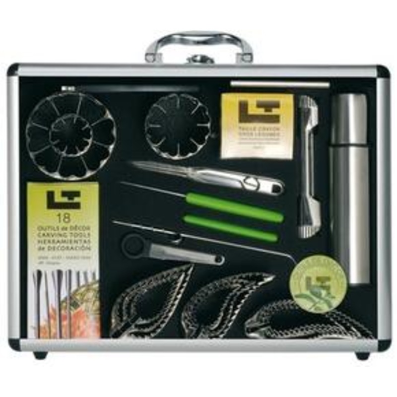 DECORATION CASE DECO WITH 45 CARVING TOOLS
