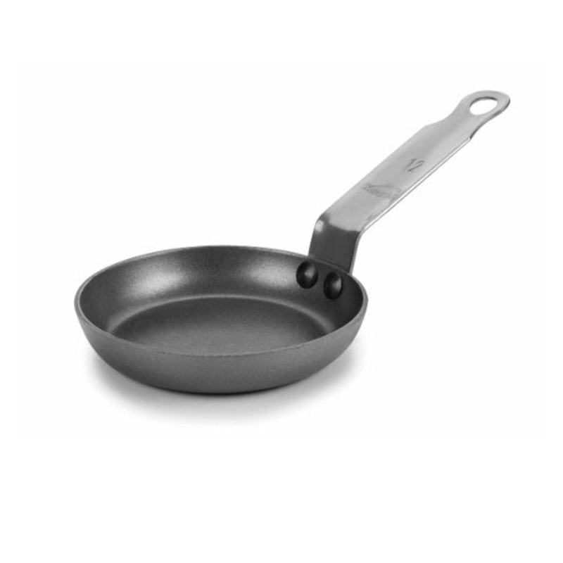 FRYI PAN BLINIS BLACK IRON NON.STICK 12