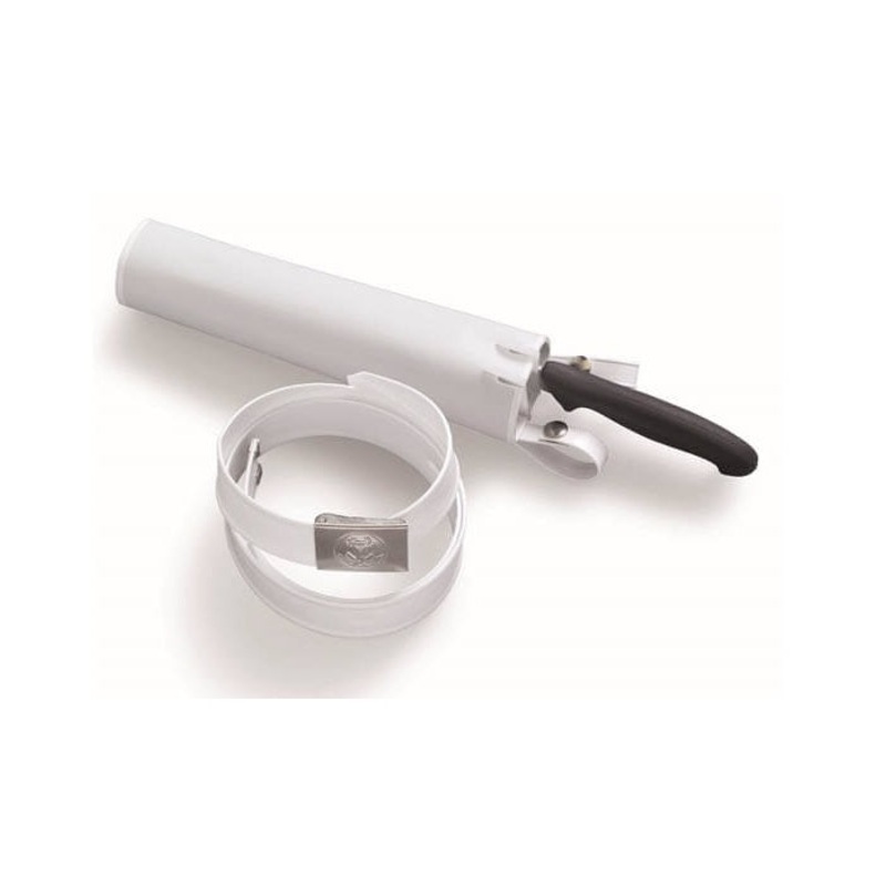 BELT WITH PLASTIC SHEATH FOR KNIVES
