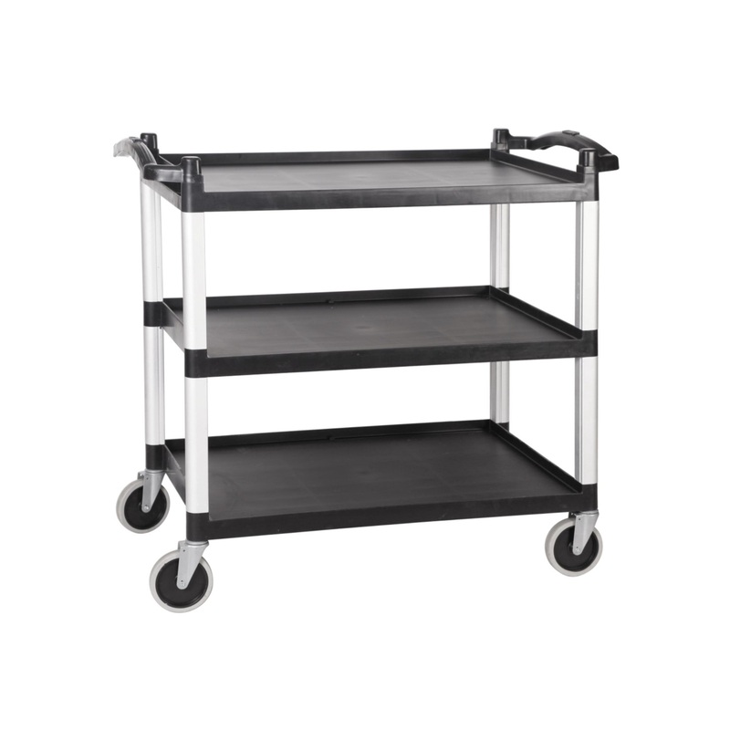 SERVICE CART, BIG, BLACK