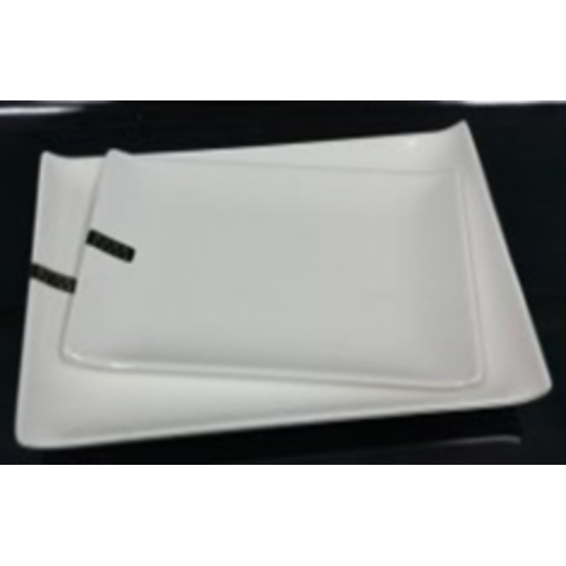 MELAMINE RECT PLATE 23*14*2.5