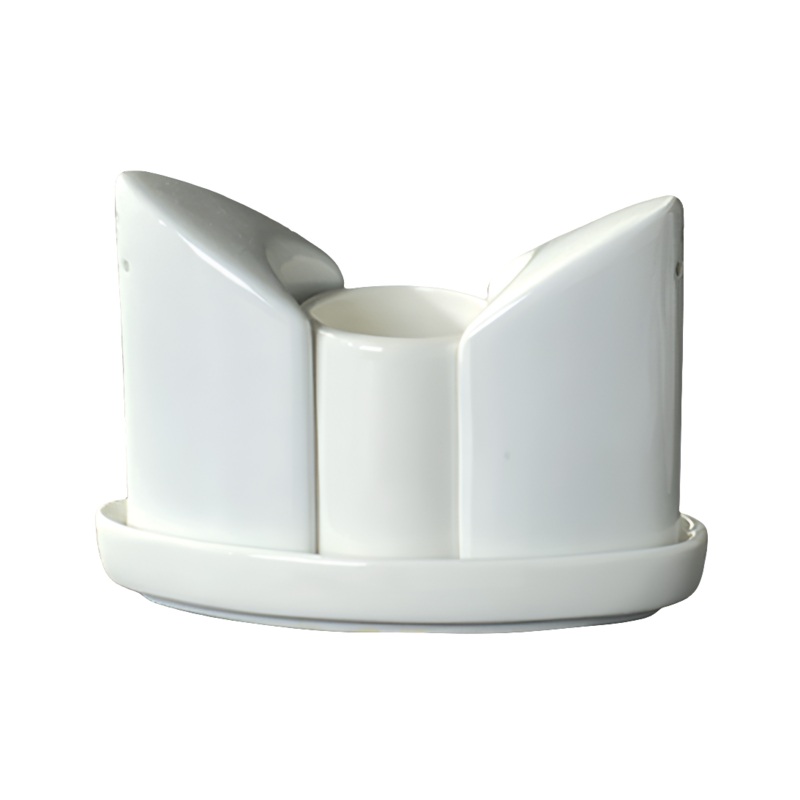 SALT AND PEPPER SHAKERS  WITH TOTHPICK HOLDER