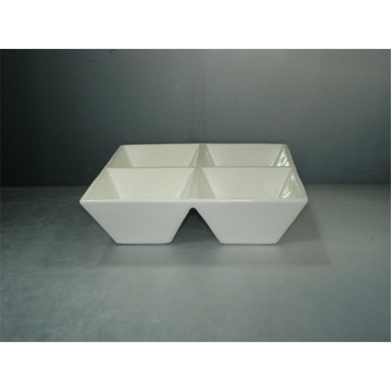 SQUARE DISH 4 COMPARTMENT