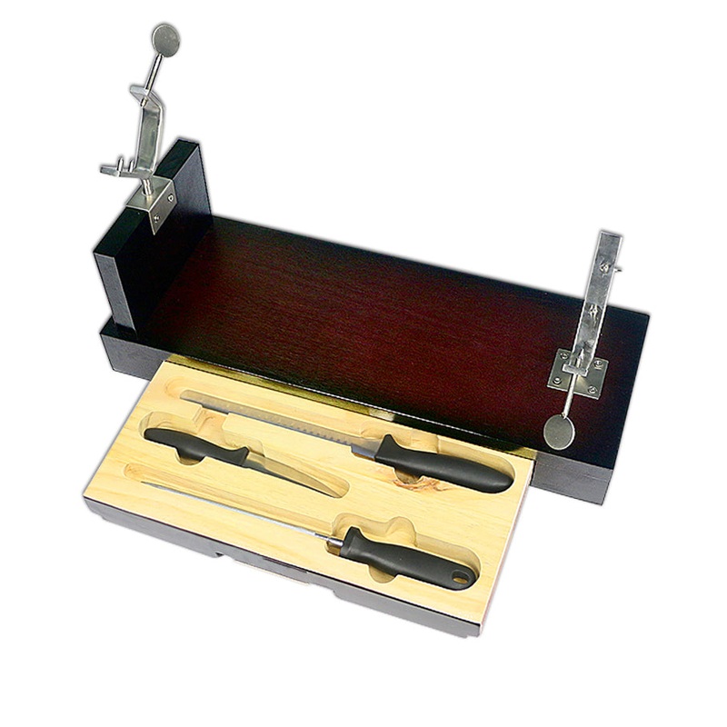 WOODEN HAM HOLDER
