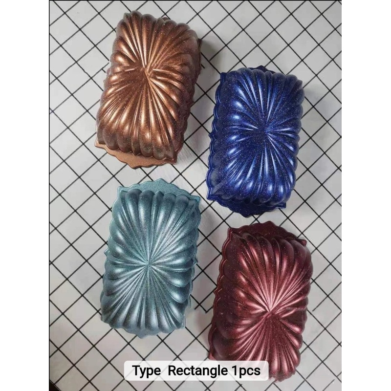 CAKE MOLD CAST ALUMINIUM RECT