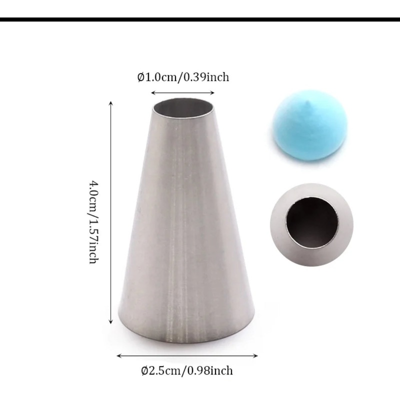 ROUND PIPING TIP