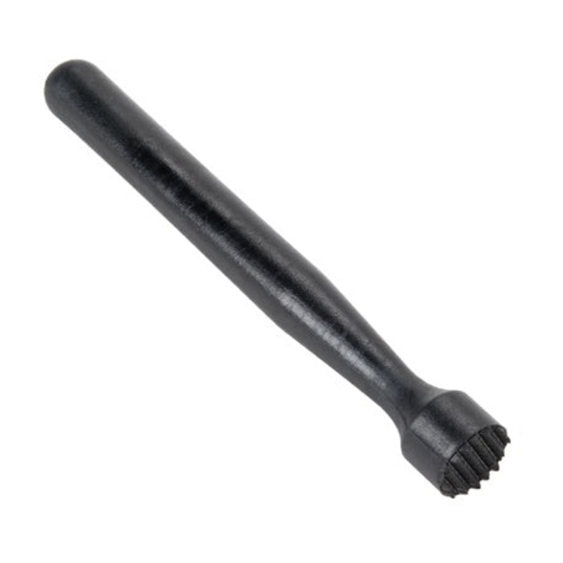 8 INCH BLACK PLASTIC MUDDLER