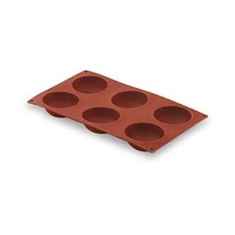 SILICONE MOULD HALF-SPHERES 6 MOULDS