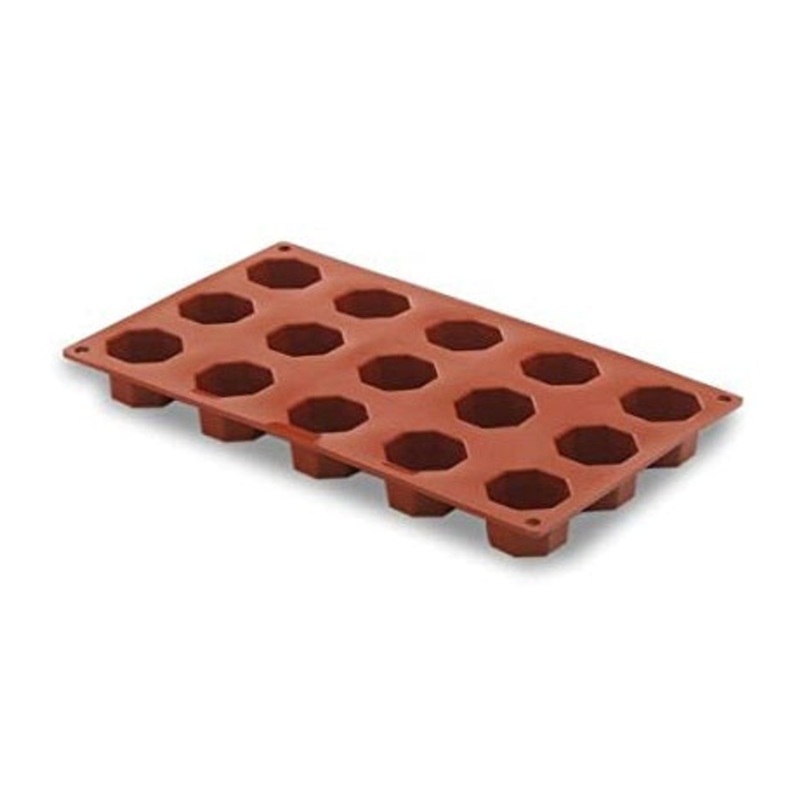 SILICONE MOULD OCTAGON 15 MOULDS