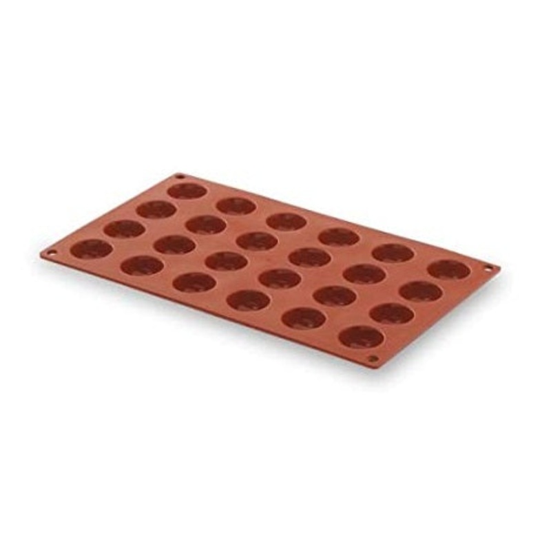 SILICONE MOULD POMPONETTE 24 MOULDS