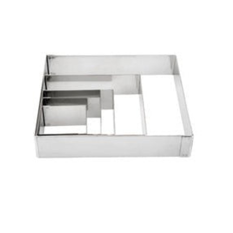 ST. STEEL SQUARE PASTRY MOULD