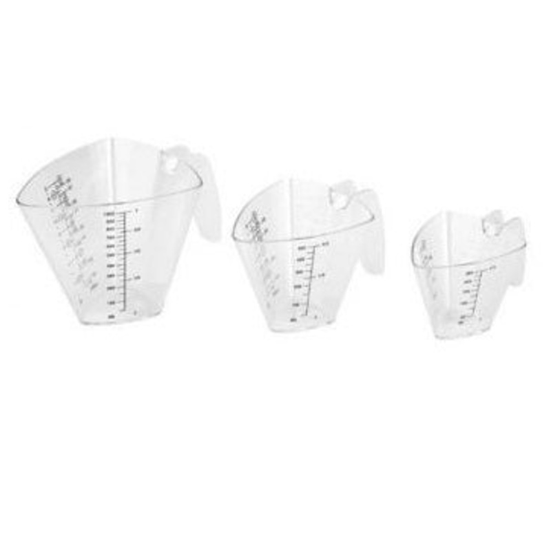 TRIANGULAR MEASURING JUGS 250-500-1000ML