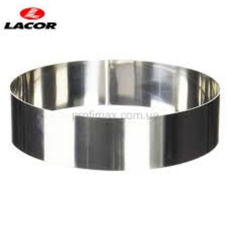 ROUND CAKE RING STNLS 4.5 CM HEIGHT - STNLS