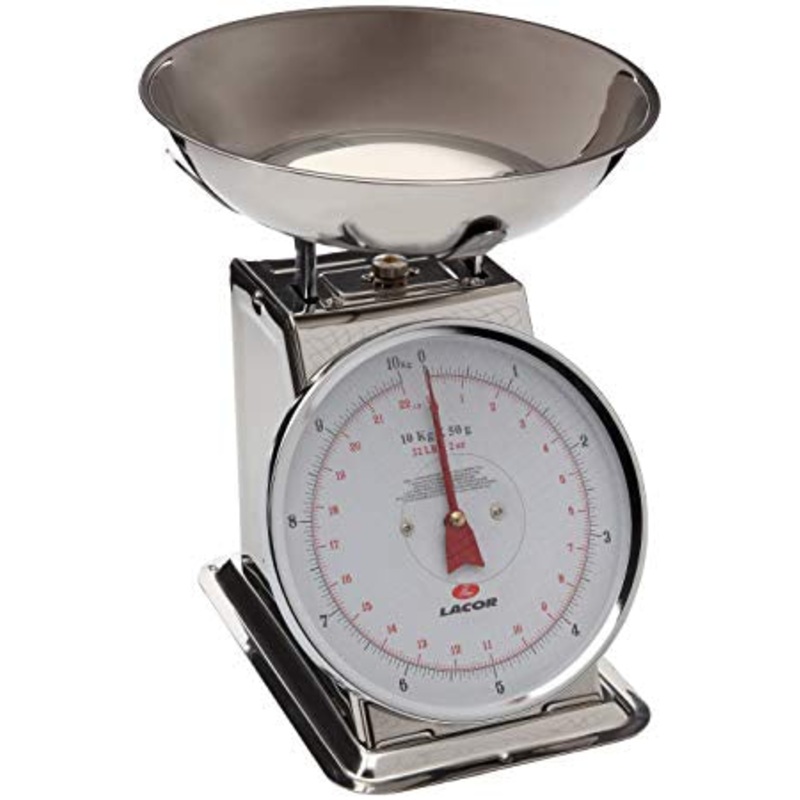 10 KG. KITCHEN SCALE W/BOWL