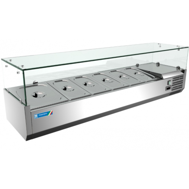 COUNTER TOP SALAD PREPARATION FRIDGE 150 CM