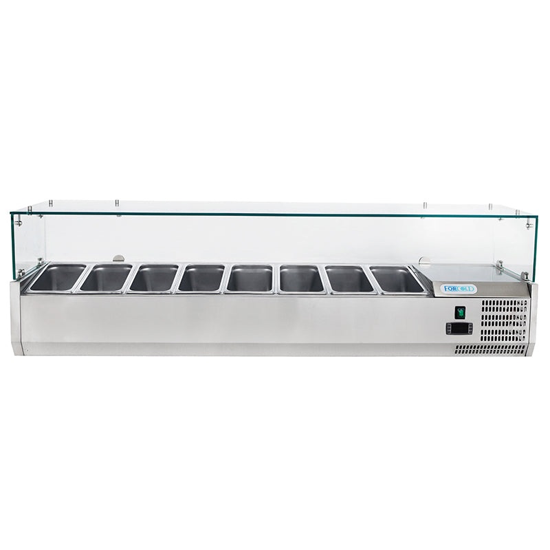 COUNTER TOP SALAD PREPARATION FRIDGE 180 CM