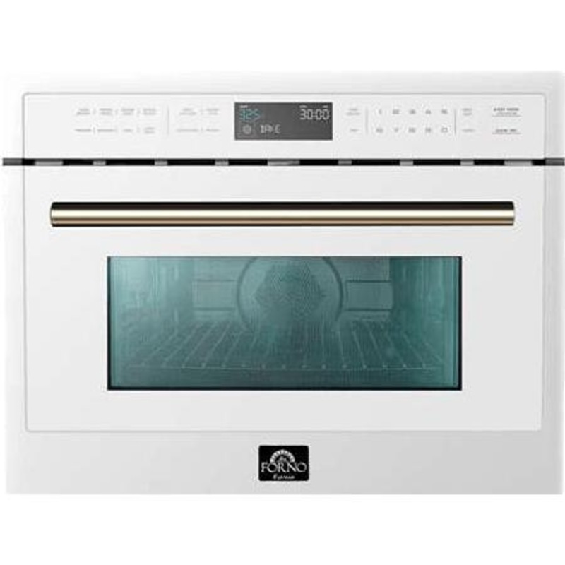 Forno Four  micro-ondes encastrable de 24 po, 1,6 pi cu avec technologie convection FMWDR3093-24WHT