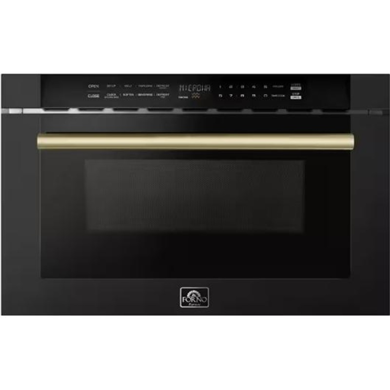 Forno Four  micro-ondes tiroir de 24 po, 1,2 pi cu FMWDR3000-24BLK