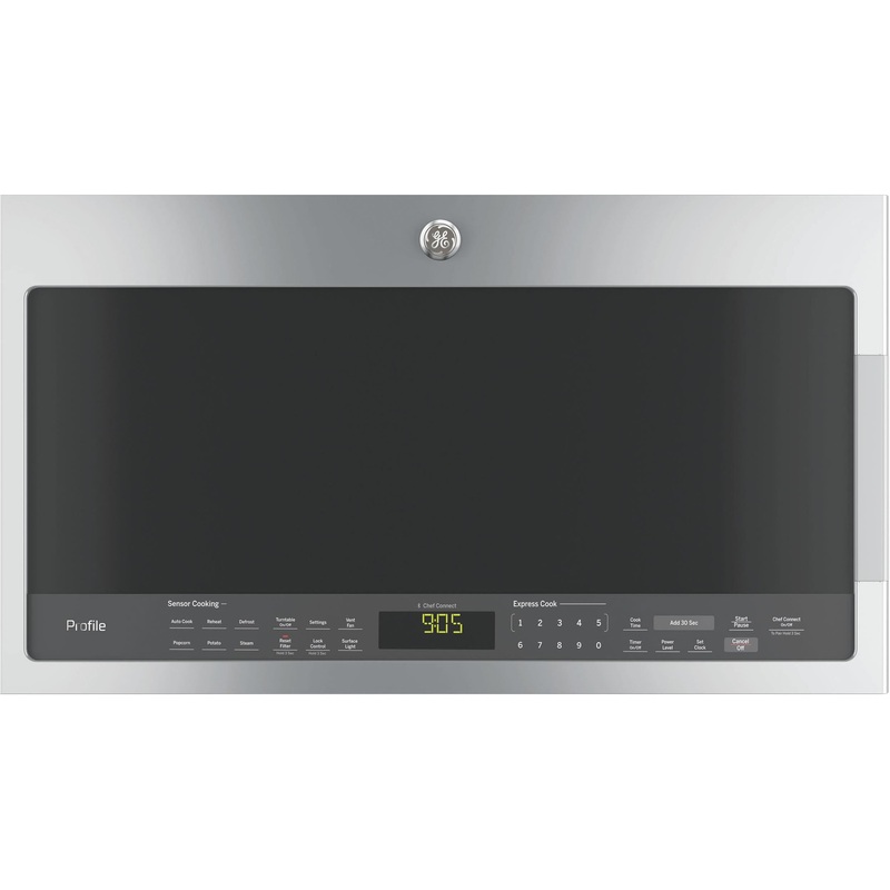GE Profile Four  micro-ondes  hotte intgre de 30 po, 2,1 pi cu avec Chef Connect PVM2188SJC