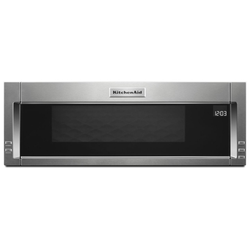 KitchenAid Four  micro-ondes  hotte combine de 30 po, 1,1 pi cu avec systme de ventilation Whisper Quiet YKMLS311HSS
