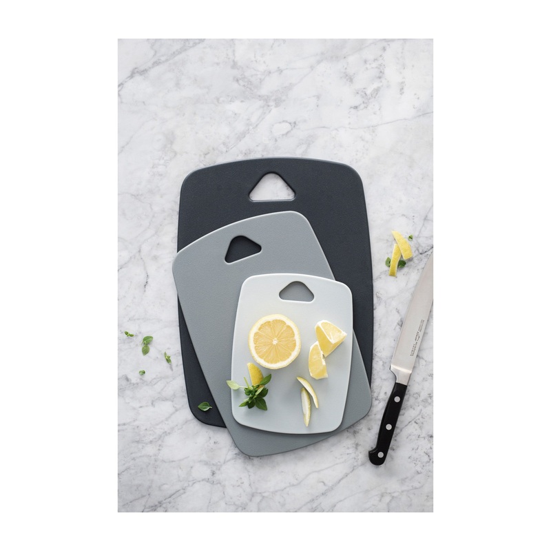 SET 3 POLYPROPYLENE CUTTING BOARD