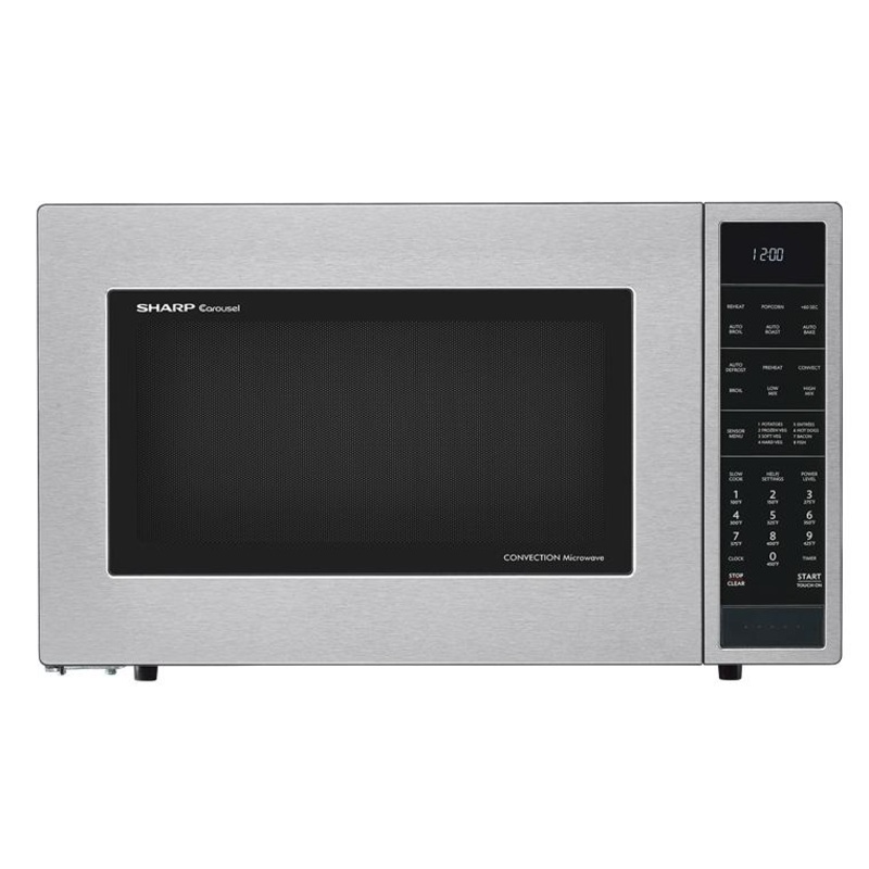 Sharp Four  micro-ondes de comptoir 1.5 pi cu avec convection SMC1585BS