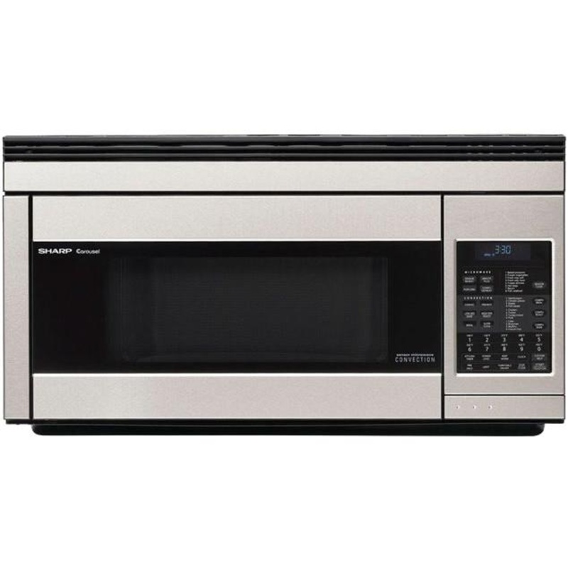 Sharp Four  micro-ondes  hotte intgre de 30 po, 1.1 pi cu avec convection R-1874-TY