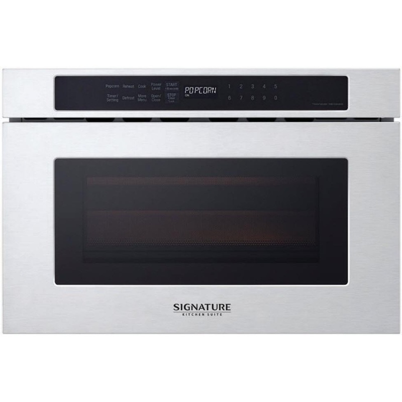Signature Kitchen Suite Four  micro-ondes tiroir intgr de 24 po., 1.2 pi.cu. avec cuisson par capteur SKSMD2401S