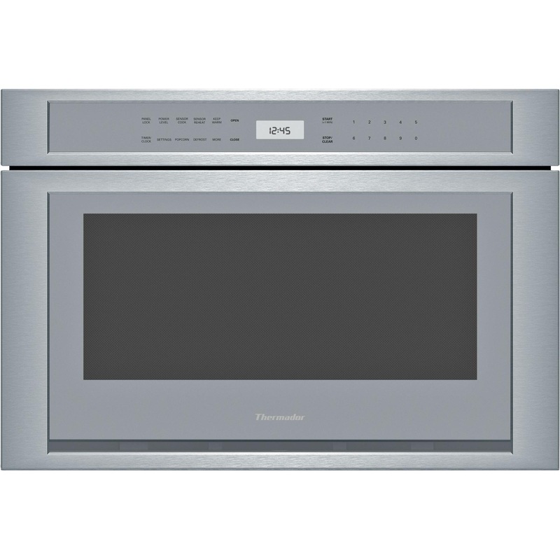 Thermador Four  micro-ondes tiroir encastrable de 24 po, 1,2 pi cu avec 10 modes de cuisson MD24WS