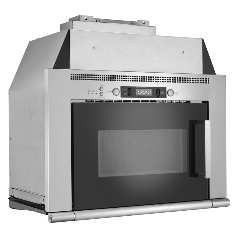 Whirlpool Four  micro-ondes combin avec hotte de 24 po, 0,8 pi cu UMH50008HS VENTE FINALE - BOITE OUVERTE