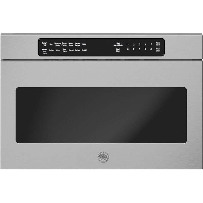 Bertazzoni Four  micro-ondes tiroir intgr de 24 po., 1,2 pi.cu. avec affichage LCD MD24X