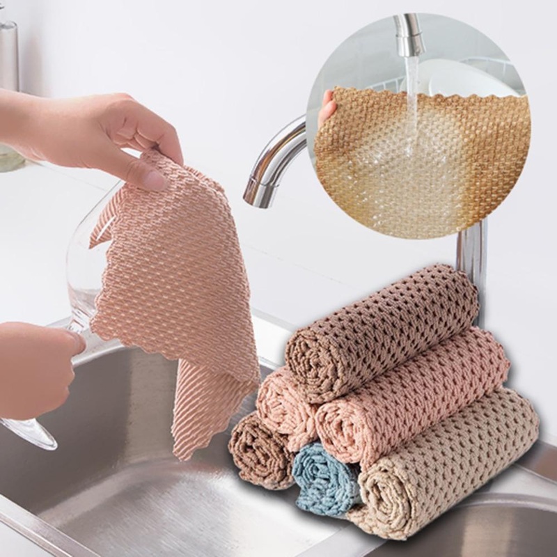 Super Absorbent Microfiber Kitchen Cleaning Cloth