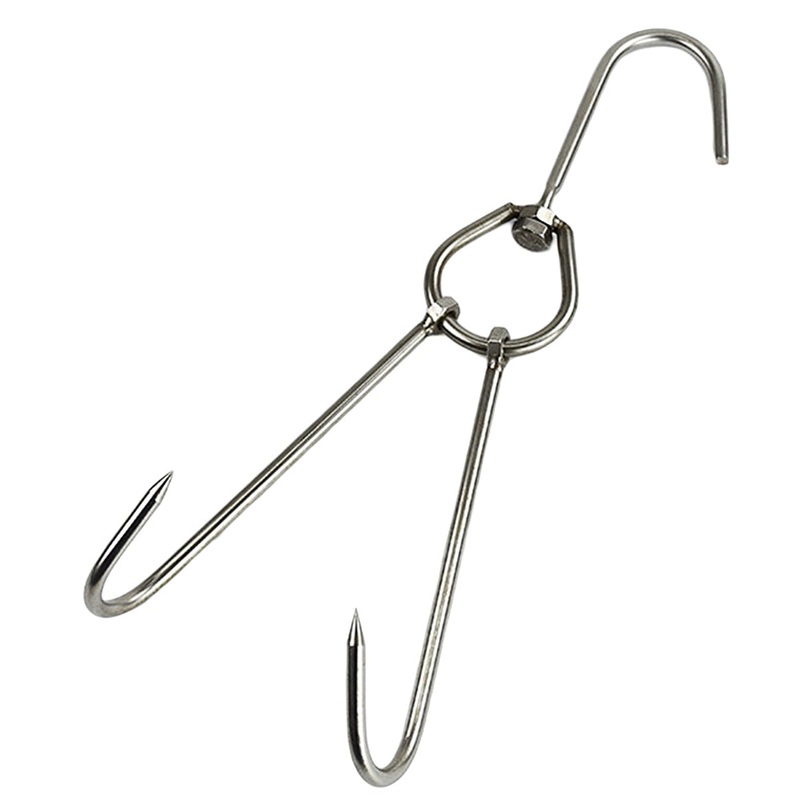 6pcs BBQ Meat Hooks Heavy Duty Stainless Steel Hanging Hooks