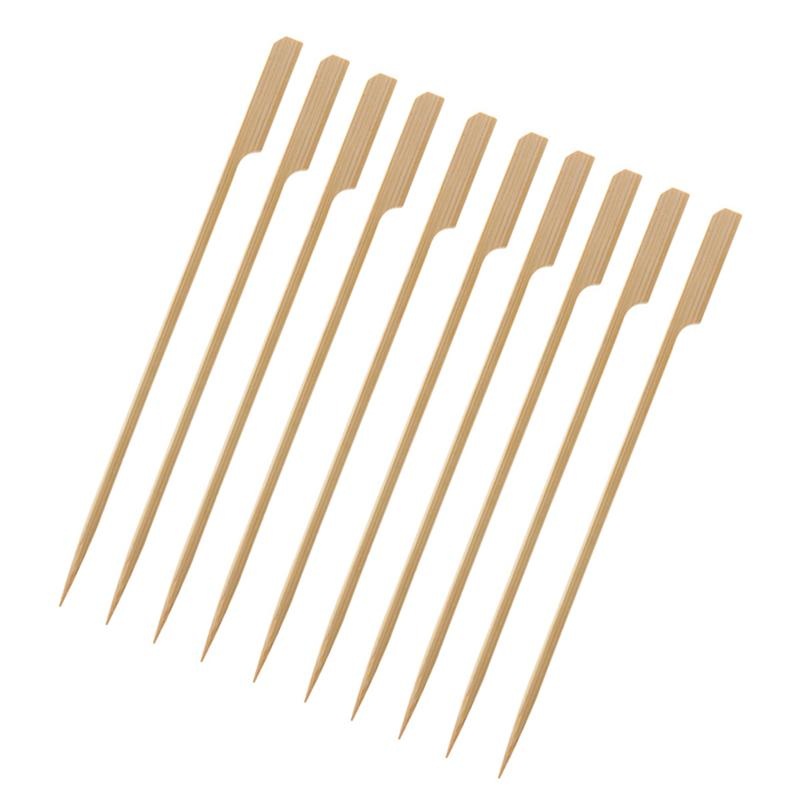 Bamboo Barbecue Forks Roasting Sticks and BBQ Skewers