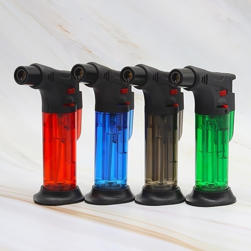 Refillable Jet Torch Lighter BBQ Flame Ignition Tool