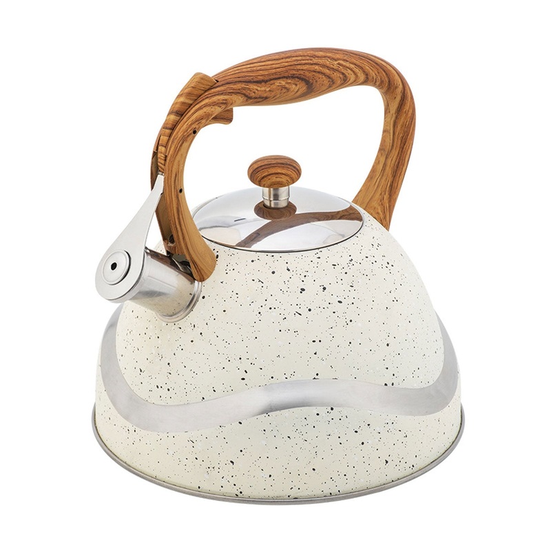 Tea Kettle Wood Grain Handle Kettle Universal Gas Induction Kettle