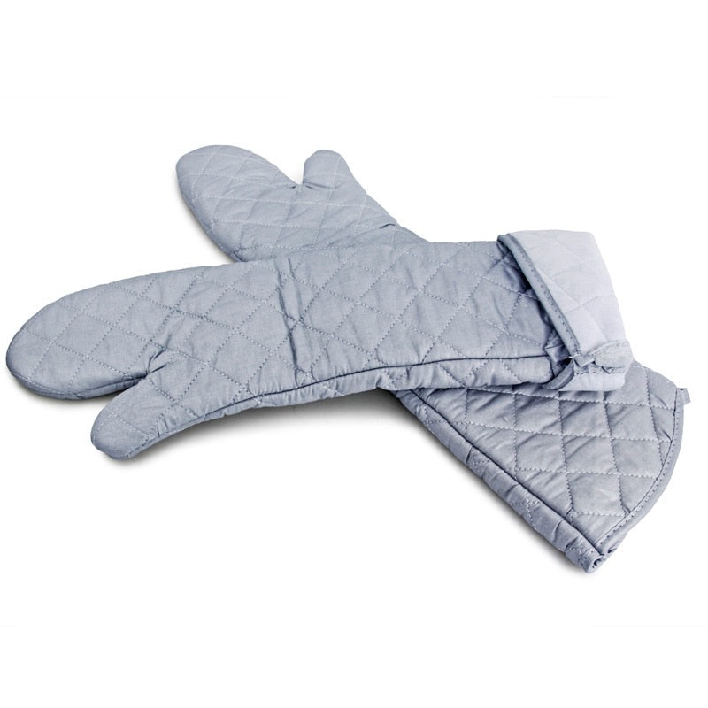 Anti-Hot Oven Gloves Long Heat Resistant Kitchen and BBQ Mitts