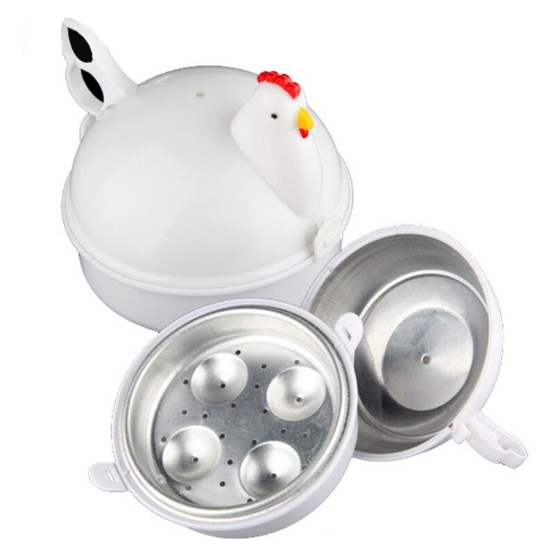 Chicken Shaped Egg Boiler Cooker Steamer Kitchen Accessory Egg Boiler