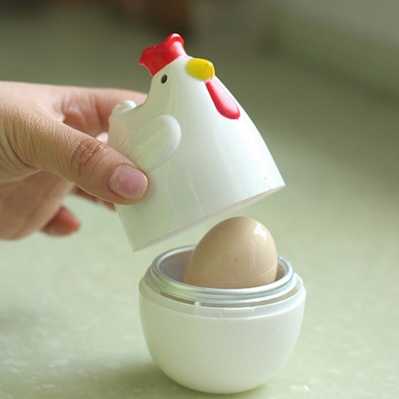 Chicken Shaped Microwave One Egg Boiler Cooker Kitchen Appliance
