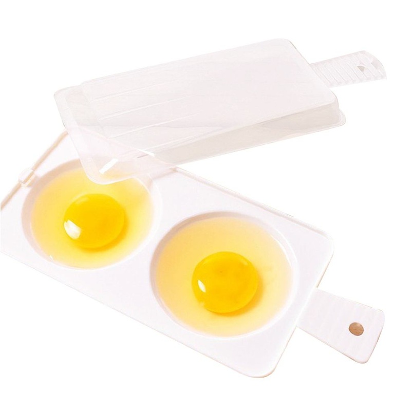 Egg Cooker Egg Boiler 2 Eggs Poached Egg Cooker Dual Use Design