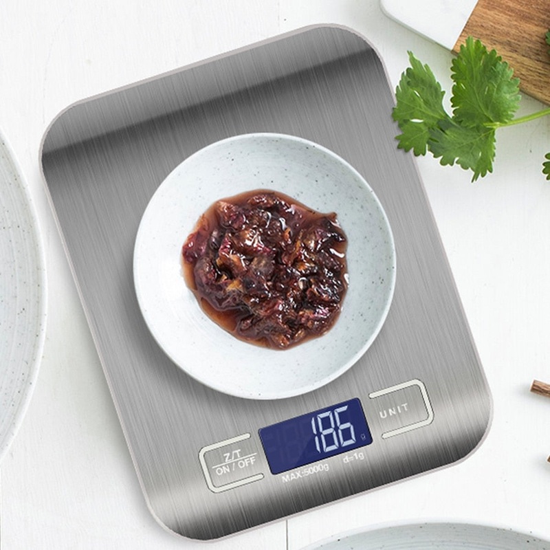 Kitchen Scale Weighing Scale Food Measuring LCD Electronic Scales