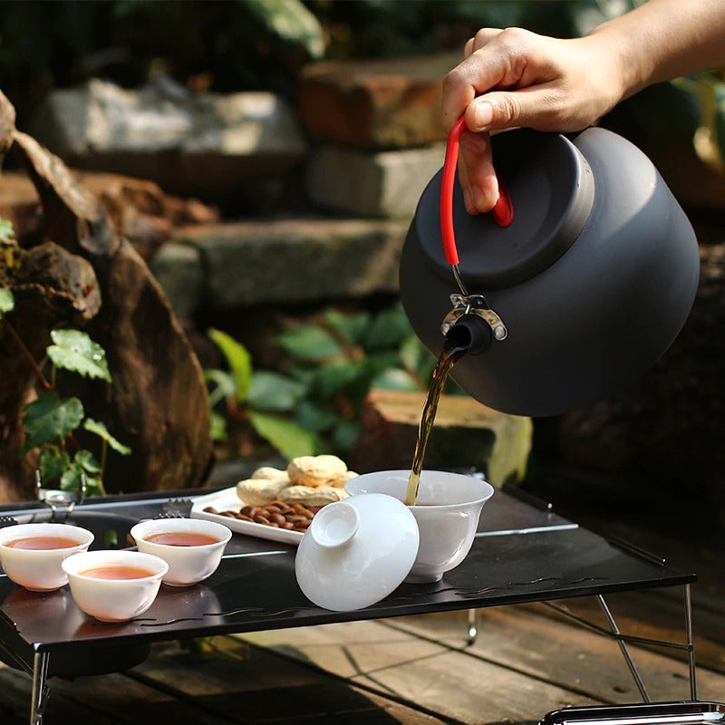 Outdoor Water Kettle Teapot Coffee Pot For Camping Hiking Travel